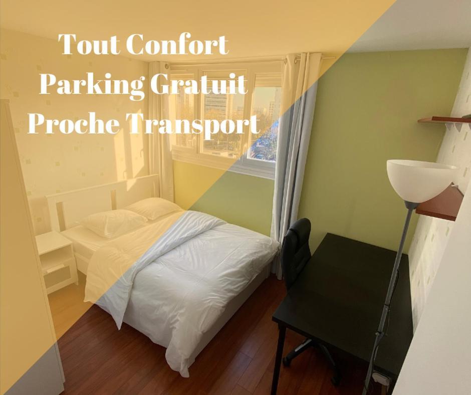 Chambre - Proche Gare Tgv Et Paris Massy  Exteriör bild